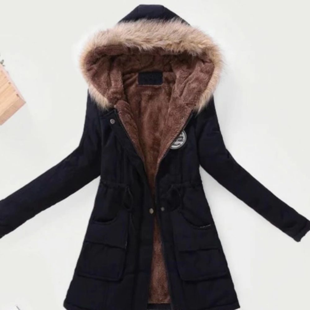 Line Hooded Para Coat